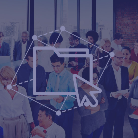 Creative professionals at work